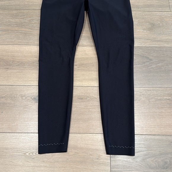 LULULEMON Black Zoned In Tight 27" Active Gym Running SenseKnit Leggings Sz 12 - Picture 5 of 14